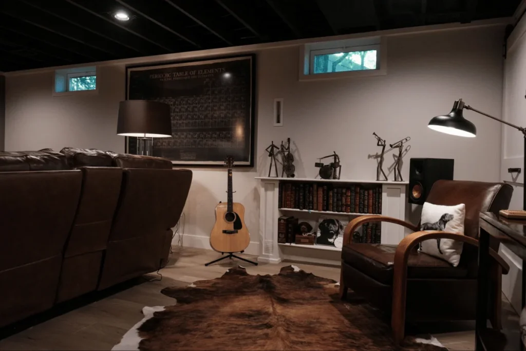 Basement Remodeling Services - Teachout Builders Inc