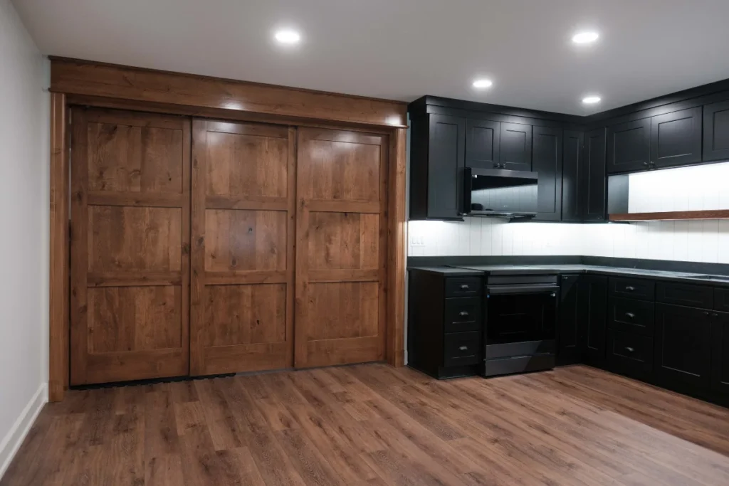 full custom kitchen cabinet renovation design
